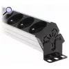 DELTA PD-7K/RACK 7-Gniazdowa Listwa Zasilająca Schuko 1U Rack Mount 230V 10A 2300W 3m Kabel Czarny