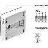 Przewodowy termostat pokojowy R-S1 Czarny Tech Sterowniki