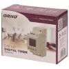 ORNO OR-PRE-433 Elektroniczny tygodniowy timer, szyna DIN, 16A/3680W, 16 programów, 230V