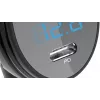 MBG Line HC67C Rozgałęźnik podwójnej gniazda zapalniczki samochodowej z 3 portami USB-A, 120 W, czarny