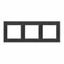 KONTAKT SIMON 10 Black Matt Frame 3x