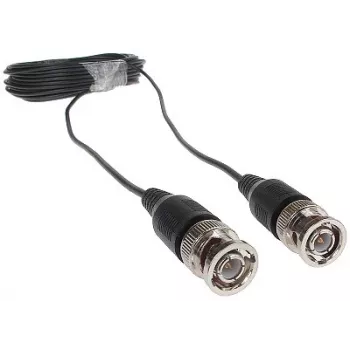 DELTA CROSS-BNC/10M BNC Męski do BNC Męski Kabel Koncentryczny 10m RG59 75 Ohm Czarny