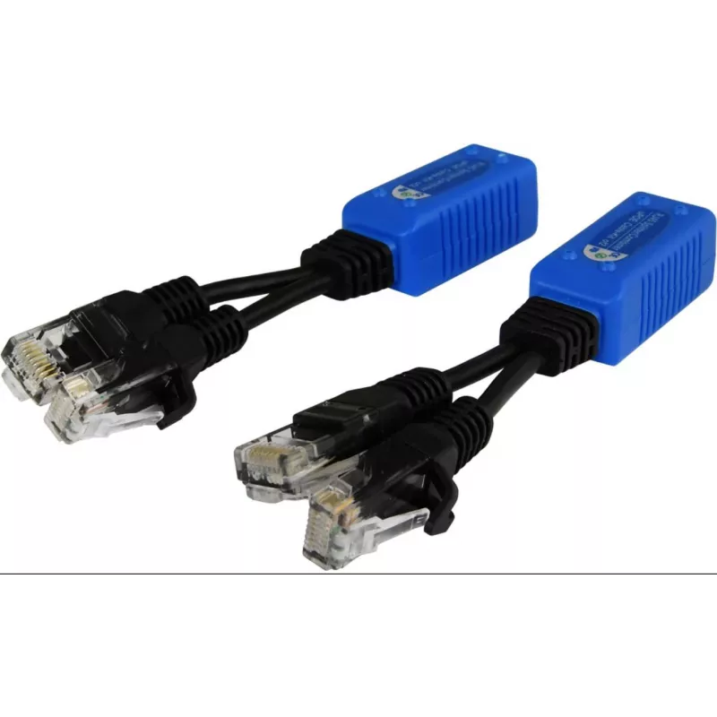 Pulsar P-POE2 Pasywny Rozdzielacz PoE 2x RJ45 Męski na 1x RJ45 Żeński