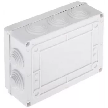 DELTA PK-200X155 IP65 Junction Box 200x155x80mm Grey