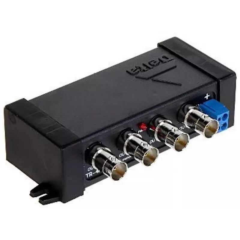 DELTA TR-4P/70 4-kanałowy pasywny balun / transformator wideo dla AHD/TVI/CVI/CVBS do 70m
