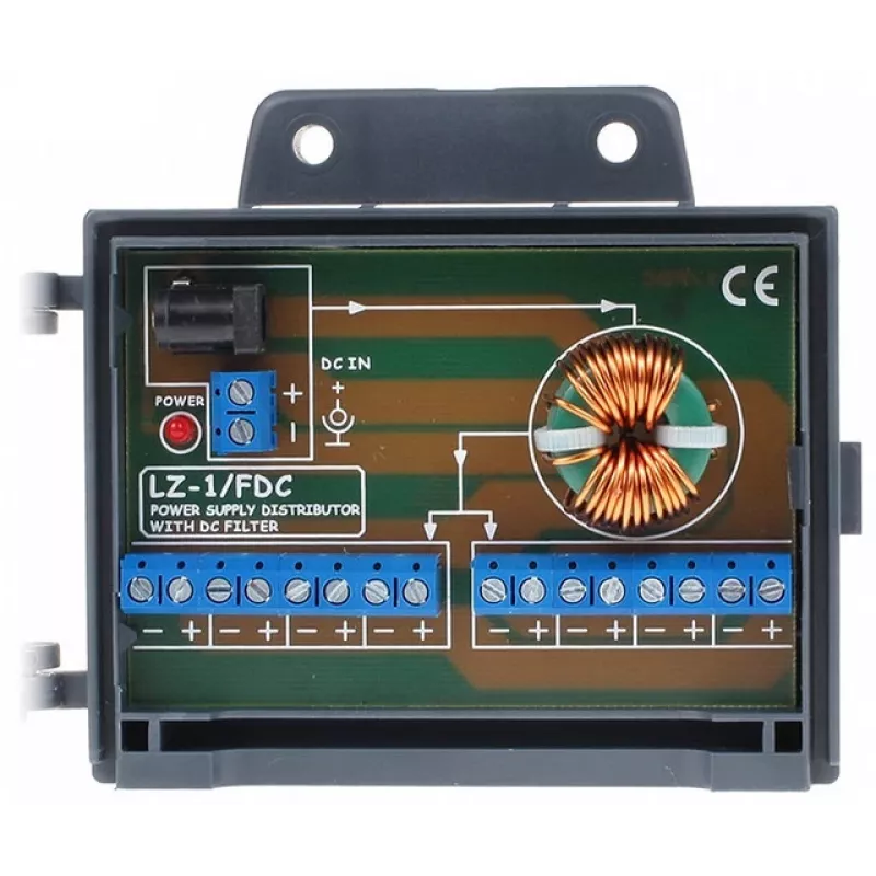 DELTA LZ-1/FDC Power Distribution Terminal Block 8-Channel 24V DC
