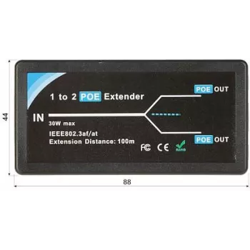 DELTA PoE Extender PFT1320 3-Port