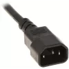 DELTA PD-8/R-IEC Listwa zasilająca 8 gniazd z ochroną przepięciową 230V 10A Czarny