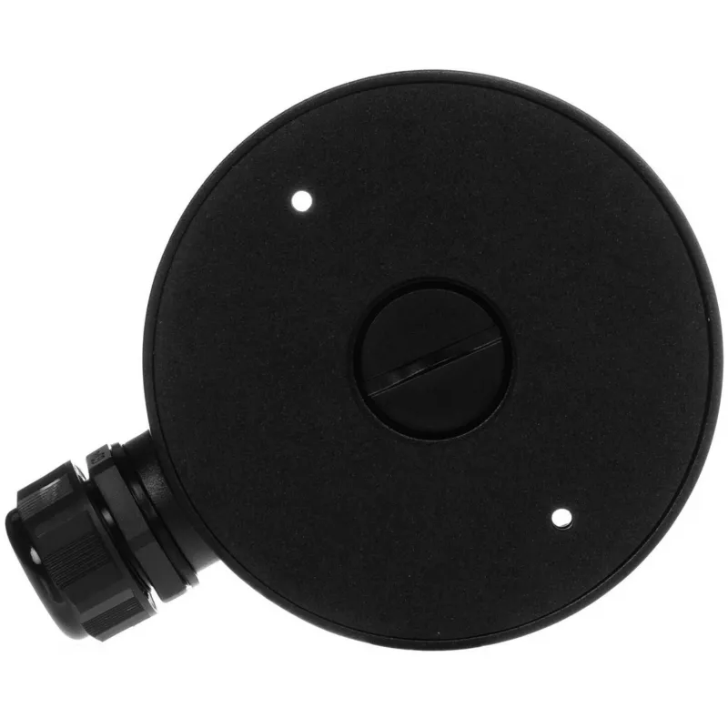 DELTA STG-1280ZJ-DM46(BLACK) Puszka przyłączeniowa / Uchwyt do kamery, czarny, stop aluminium