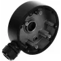 DELTA STG-1280ZJ-DM46(BLACK) Puszka przyłączeniowa / Uchwyt do kamery, czarny, stop aluminium