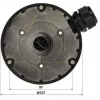 DELTA STG-1280ZJ-DM8(BLACK) Junction Box do kamer kopułkowych, czarny, stop aluminium