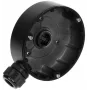 DELTA STG-1280ZJ-DM8(BLACK) Junction Box do kamer kopułkowych, czarny, stop aluminium
