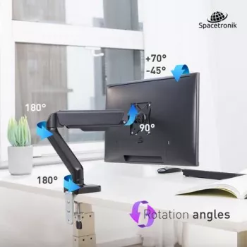 Spacetronik SPA-G110 Uchwyt biurkowy do monitora 17-32 cali