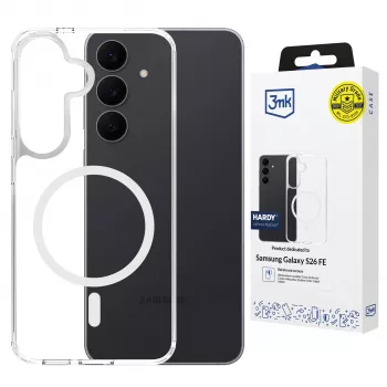 3MK PROTECTION Samsung Galaxy S26 FE - 3mk Hardy LiqForce MagCase Czarny