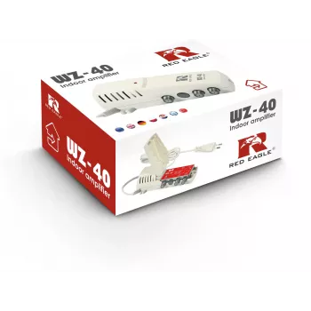 Wzmacniacz antenowy DVB-T/T2 WZ-40 RED EAGLE