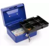 RED EAGLE BOX-150 Metalowa Kasetka na Pieniądze z Zamkiem Kluczowym, Czerwona