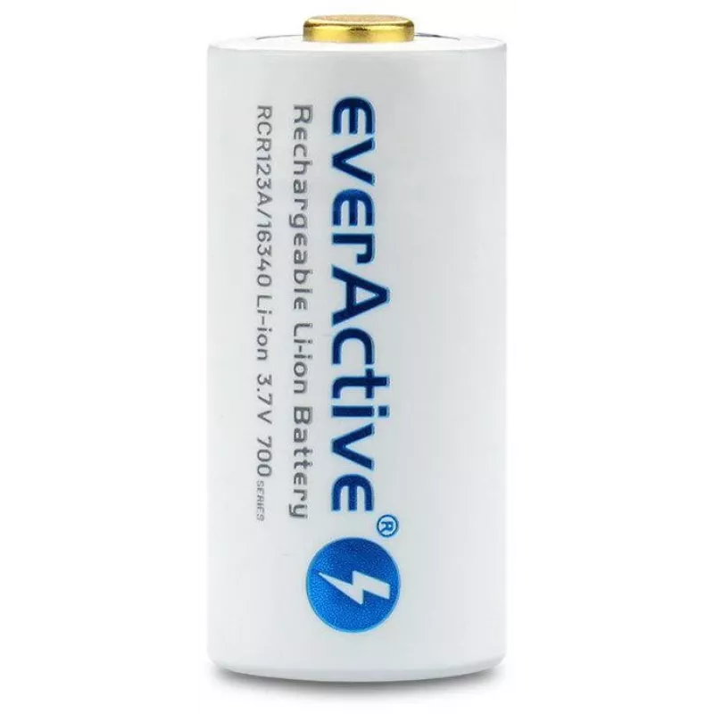 EVERACTIVE 16340 3.7V 700mAh Akumulator Li-ion z Zabezpieczeniem (1 szt.)
