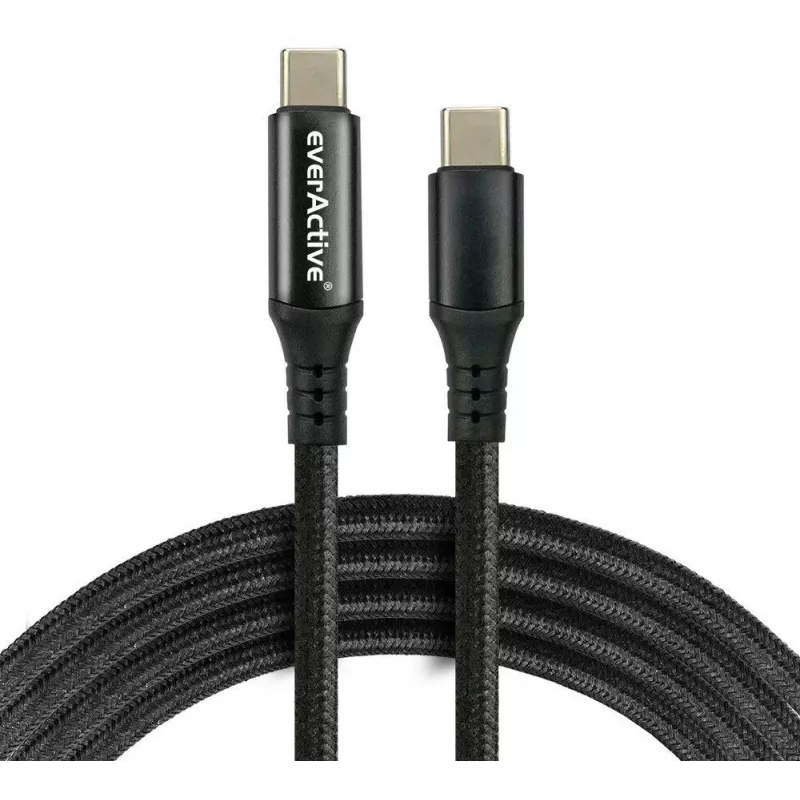Przewód USB-C na USB-C 2m 100W LCD Power Display everActive CBB-2PD5L