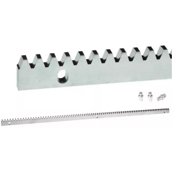PSG Premium Gear Rack 60.051 do bram przesuwnych - płyta podstawy 8 mm, moduł M4, 1 metr, stal ocynkowana