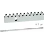 PSG Premium Gear Rack 60.051 do bram przesuwnych - płyta podstawy 8 mm, moduł M4, 1 metr, stal ocynkowana