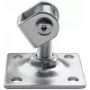 PSG Adjustable Gate Hinge 61.018.01 z Płytką 80x80x3mm - Gwint M16 (Oczko Ocynkowane)