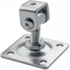 PSG Adjustable Gate Hinge 61.018.01 z Płytką 80x80x3mm - Gwint M16 (Oczko Ocynkowane)