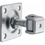 PSG Adjustable Gate Hinge 61.018.01 z Płytką 80x80x3mm - Gwint M16 (Oczko Ocynkowane)