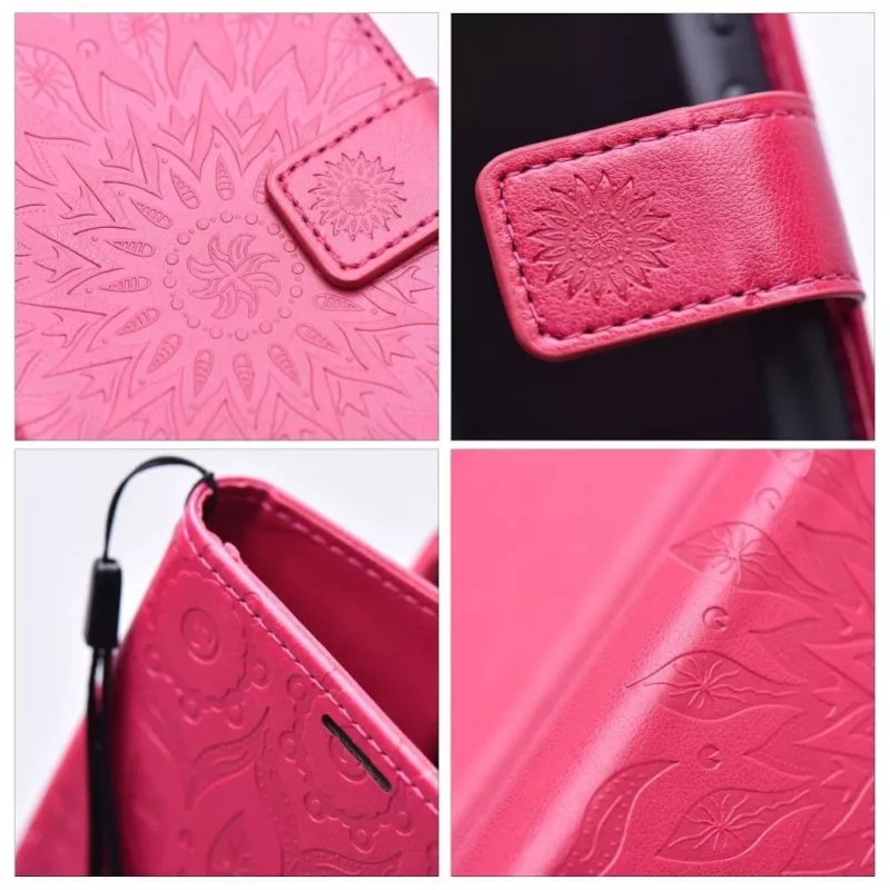 OEM Etui typu Flip dla iPhone 17 / 18 Mezzo Book Mandala Magenta