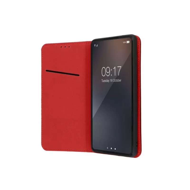OEM Etui typu Flip dla iPhone 17 Pro / 18 Pro Smart Pro Book Skórzane Burgund