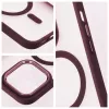 Etui OEM do iPhone 17 Pro Max Matte Mag Cover kompatybilne z MagSafe Czerwone