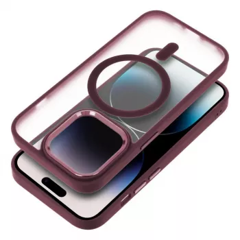 Etui OEM do iPhone 17 Pro Max Matte Mag Cover kompatybilne z MagSafe Czerwone