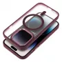 Etui OEM do iPhone 17 Pro Max Matte Mag Cover kompatybilne z MagSafe Czerwone