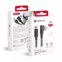 Forcell F-Energy CC-1Deg USB-C do USB-C Kabel 100W PD QC4.0 5A 2m Czarny 90° Kątowy