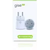 GISE SP-02 Smart Wi-Fi Plug z monitorowaniem energii, 16A, 3680W, kompatybilny z Tuya