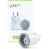 GISE SP-02 Smart Wi-Fi Plug z monitorowaniem energii, 16A, 3680W, kompatybilny z Tuya