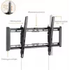 GETFORT GF-T3780-75 Uchylny uchwyt ścienny do TV LED/LCD 37-80 cali, 75kg, VESA 650x405mm, Czarny