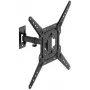 GETFORT GF-FM2365-30 Uchwyt TV Full-Motion do LED/LCD 23-65 cali, 30kg, VESA 400x400, Czarny