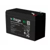 VOLTAGE AGM Battery 12V 7.2Ah VEL12-7.2 T2 Long Life 15 Years