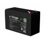 VOLTAGE AGM Battery 12V 7.2Ah VEL12-7.2 T2 Long Life 15 Years