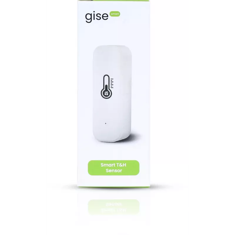 GISE Smart Temperature and Humidity Sensor Wi-Fi White | Tuya | GTHS-WF-01-W
