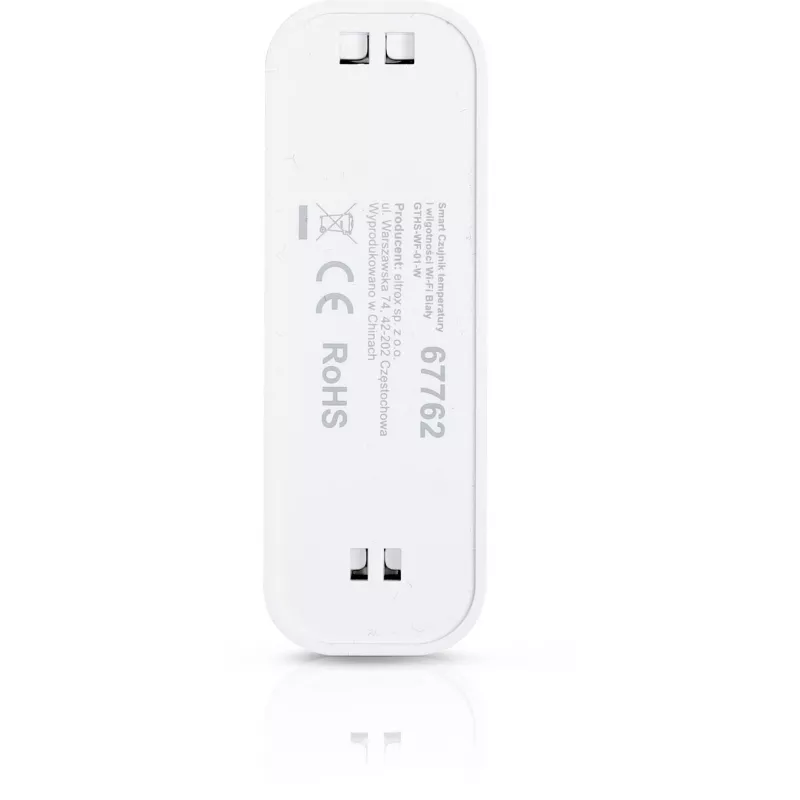 GISE Smart Temperature and Humidity Sensor Wi-Fi White | Tuya | GTHS-WF-01-W