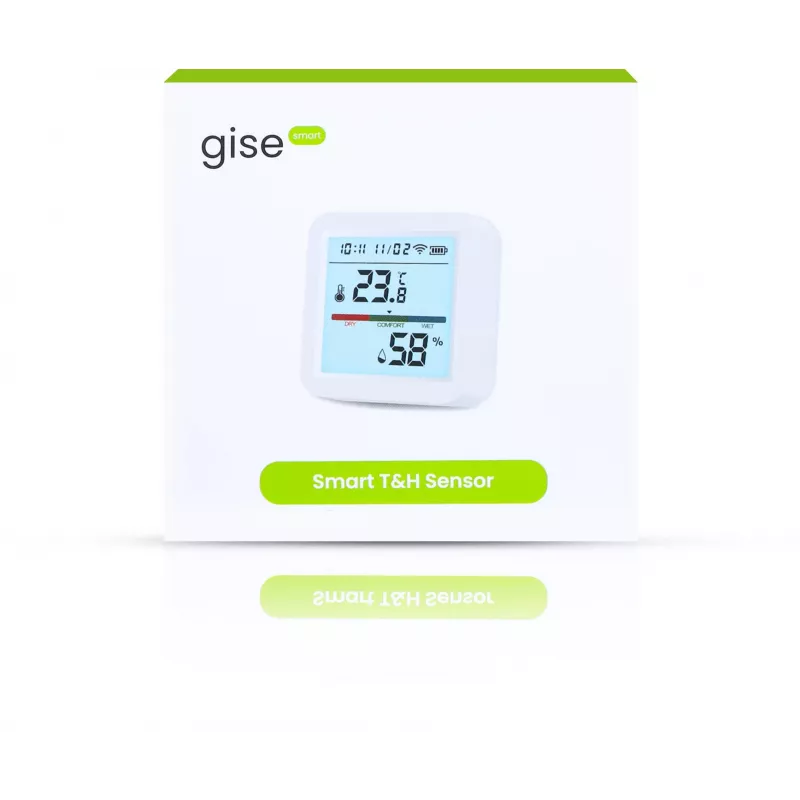 GISE Smart Temperature and Humidity Sensor Wi-Fi Tuya GTHS-WF-02