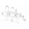 BIRA HARTTE S12U Zamek elektryczny 12V AC/DC Standard Fail-Secure 3000N