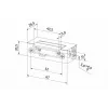 BIRA ES1-001 Symetryczny Zamek Elektryczny 12V AC/DC Basic