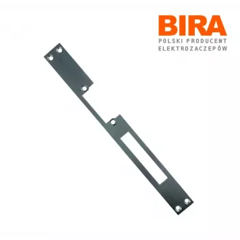 BIRA OK-P4 Płaska Szyna Montażowa, 3mm, Stal Ocynkowana, Otwarta