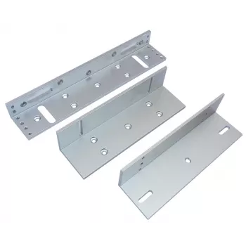 BIRA MG350ZL ZL-Type Uchwyt montażowy do zamka magnetycznego 350kg, srebrny