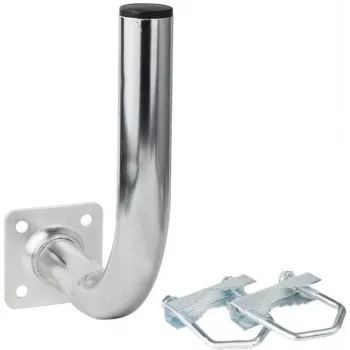 ROBSON L200B Uchwyt balkonowy do anteny 20 cm srebrny