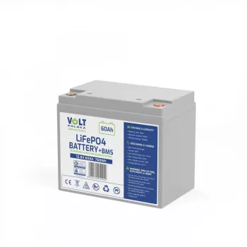 VOLT POLSKA LiFePO4 Battery 12V 60Ah 60A