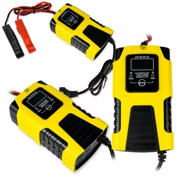 Volt Polska Automatyczna Ładowarka Akumulatorów 12V 4A / 6V 2A LCD