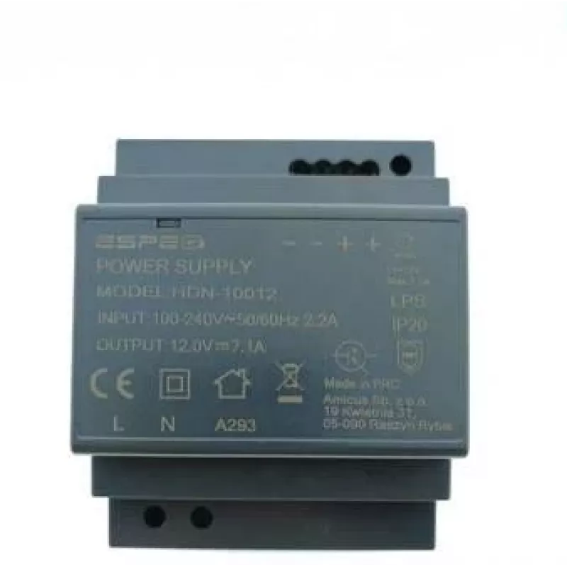 ESPE HDN-10012 Zasilacz szynowy DIN 12V 85W 7.1A